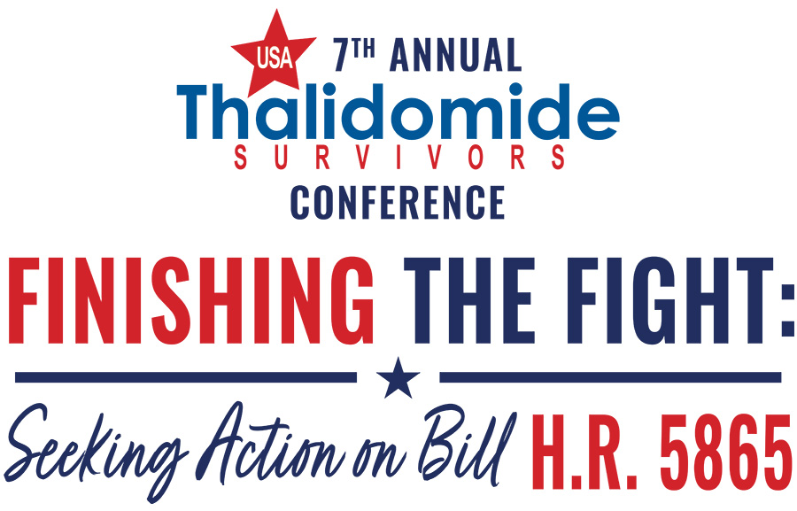 USA Thalidomide Survivors 2025 conference logo